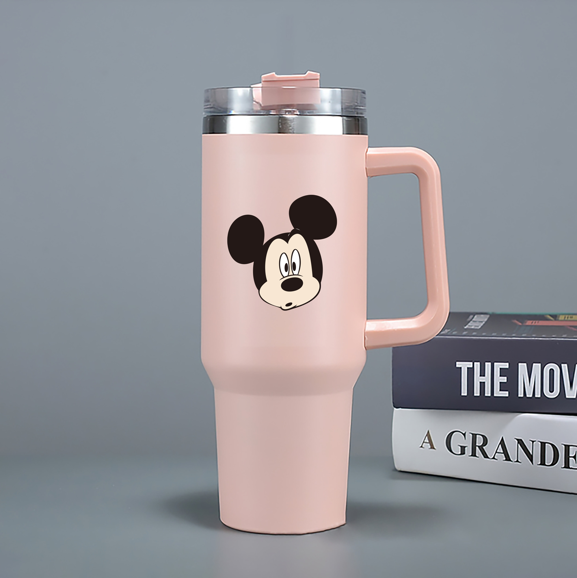 （画像用） ミッキーマウス Mickey Mouse 1200mL車用タンブラー（カラープリント）
